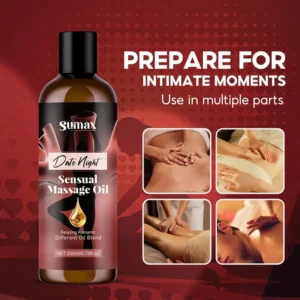 Huile de massage sensuelle Date Night