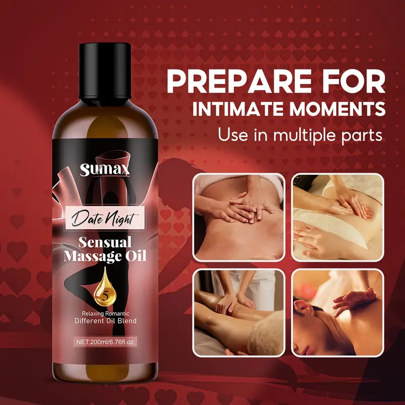 Huile de massage sensuelle Date Night