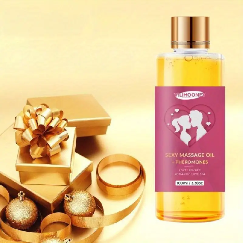 Huile de massage pour couples - Contient de l'acide hyaluronique, - Image 3