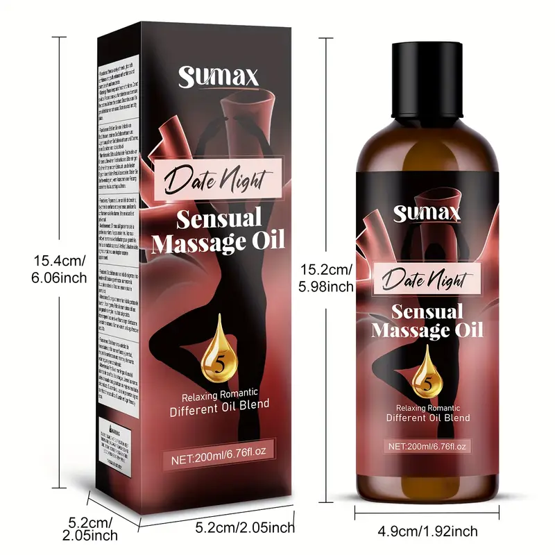 Huile de massage sensuelle Date Night - Image 4