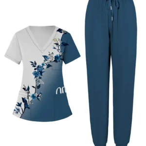 Ensemble de vêtements de travail respirants pour femmes