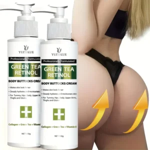 crèmes raffermissantes pour le corps au thé vert et aux grains de café